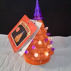 Mr. Halloween CERAMIC TREE mini size BRAND-NEW w/tags